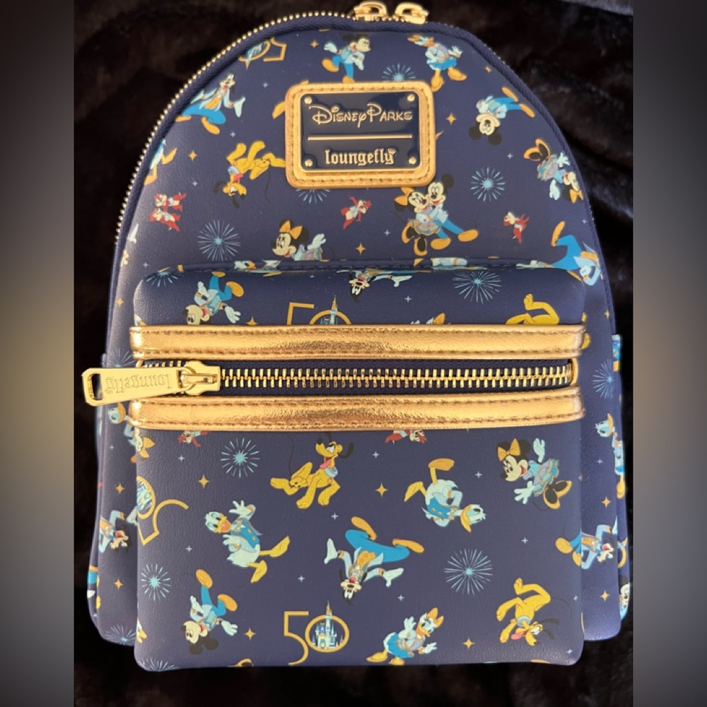 Disney 50th Anniversary Mickey and Friends Loungefly